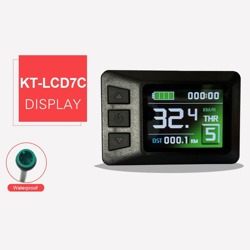 

Durable Meter Panel LCD Display Waterproof 5PIN Male WP Automatically Prompt