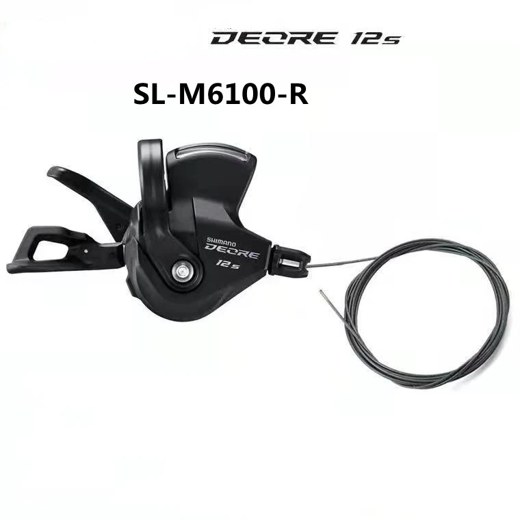 Deore M6100 1x1 2 скоростные переключатели групсет 12 Скоростей правый рычаг