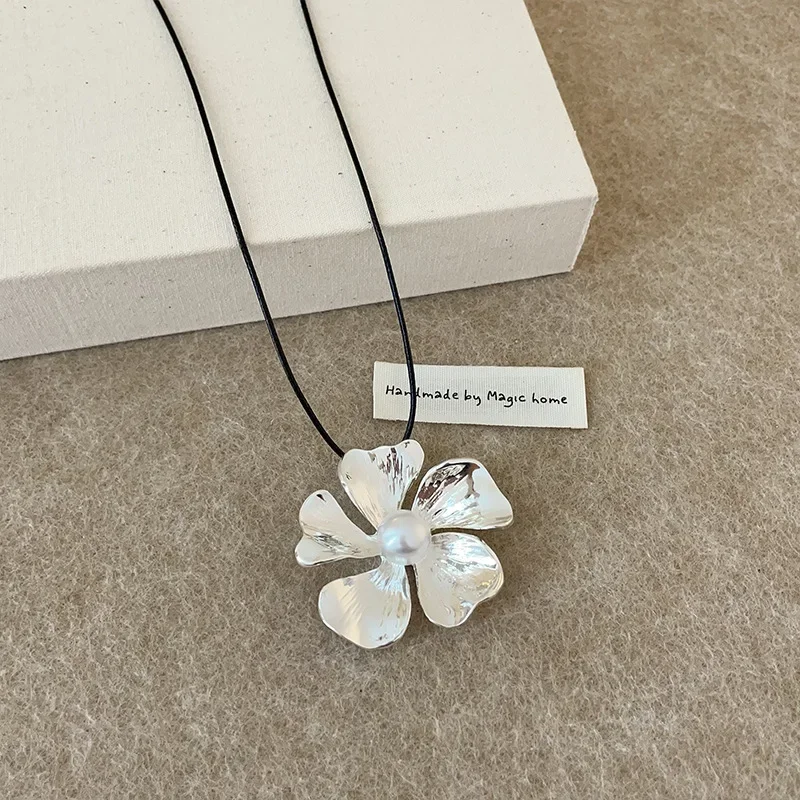 Уникальное регулируемое ожерелье с корейским жемчугом женское простое