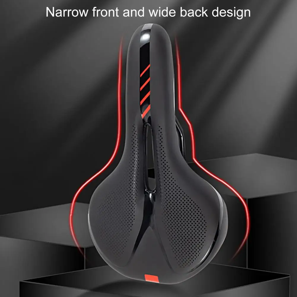 Высокопрочное велосипедное седло высокая эластичность светоотражающий дизайн