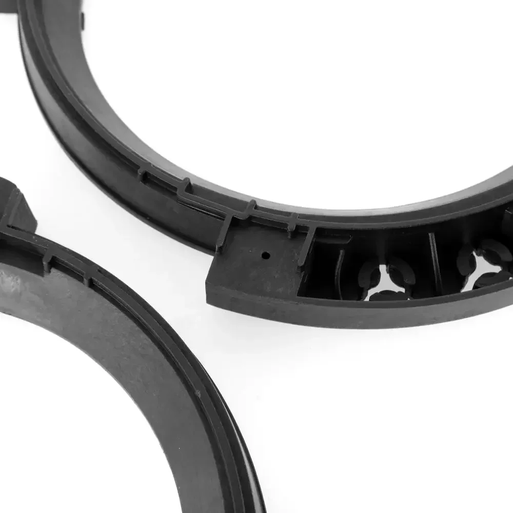 2 шт. пластиковые кольца для передних фар Jeep Wrangler JK 2007-2017 / TJ 1997-2006