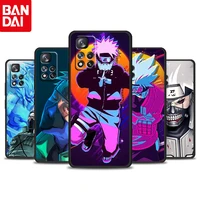 anime naruto mini boy for redmi 10 9 9c 9a 8 8a 7 7a 6 6a 5 5a 4x 5g prime pro plus silicone soft black phone case cover fundas