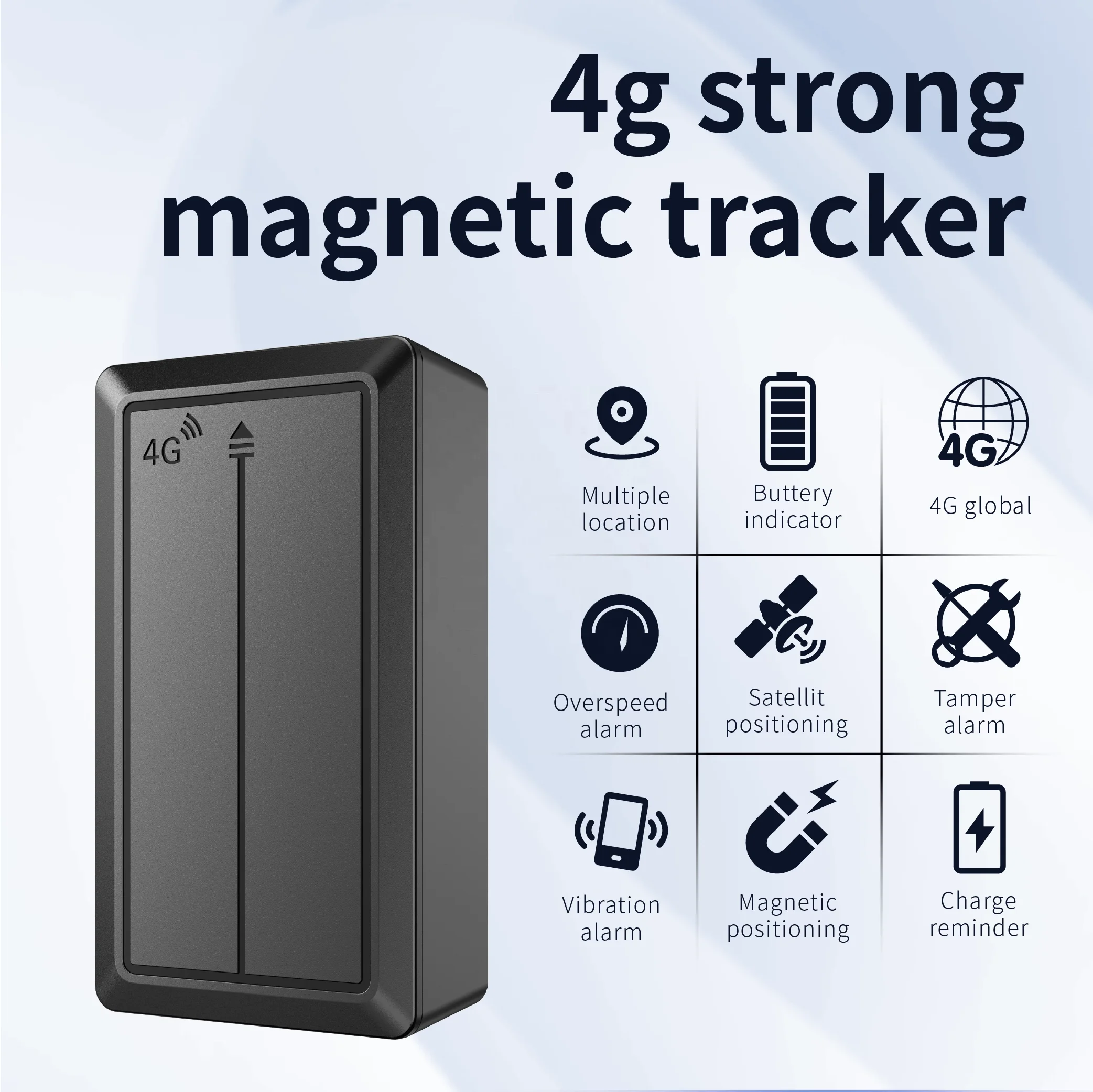 Фото ZOOBII Q11 4G GPS автомобильный трекер сильная магнитная беспроводная портативная противоугонная система отслеживание в реальном времени автомобили грузовики GSM водонепроницаемый №2
