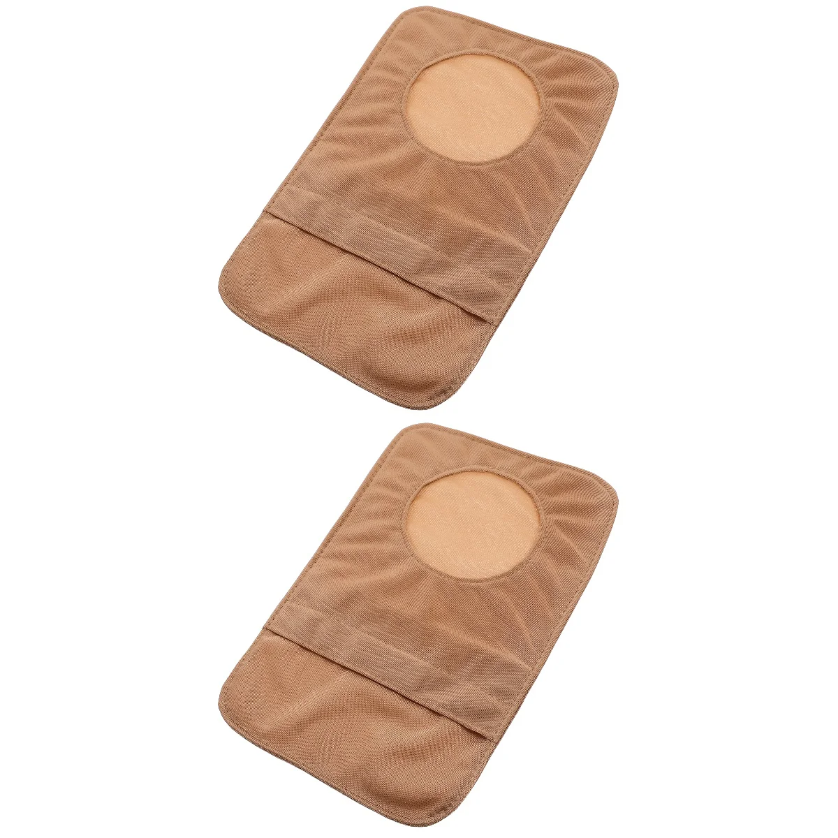 

2pcs Abdominal Stoma Care Supply Cover Ostomy Shade Cover Cover