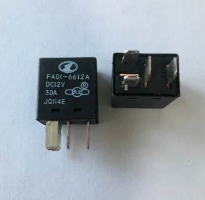 

2pcs for besturn B50 fog light No. 225 start air conditioning A/C fan car relay FA01-6612A JQ114E