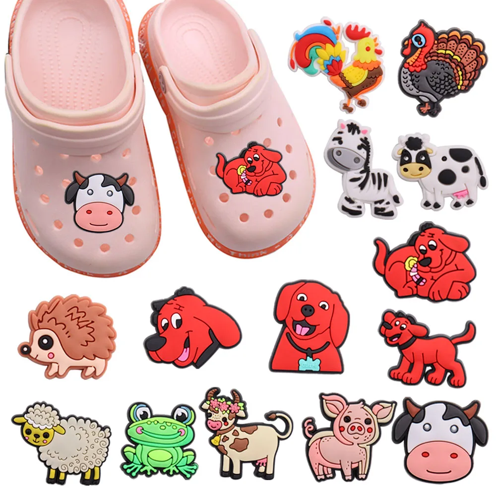 

1-14 шт., декоративные шлепанцы для обуви, из ПВХ