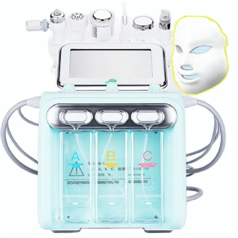 

New Arrival! 7 In 1 H2O2 Water Oxygen Jet Peel Hydra Beauty Skin Cleansing Hydra dermabrasion Machine Facial Machine Water Aqua