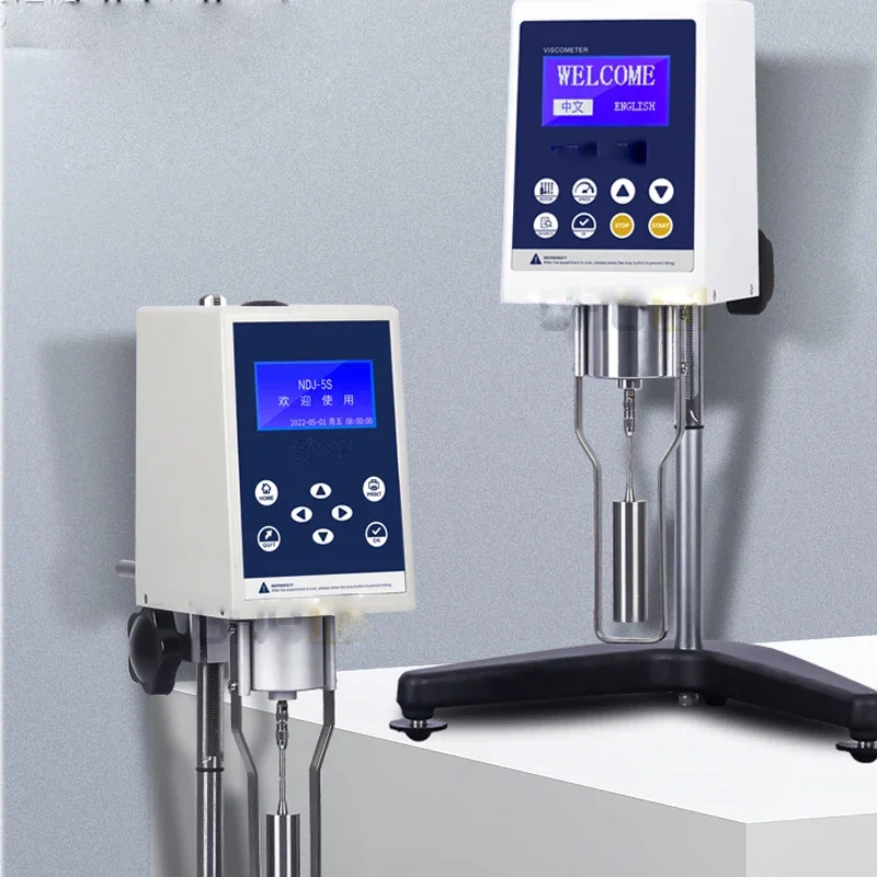 Цифровой вискозиметр NDJ/5S/8S/9 экспериментальная краска покрытие клей асфальт