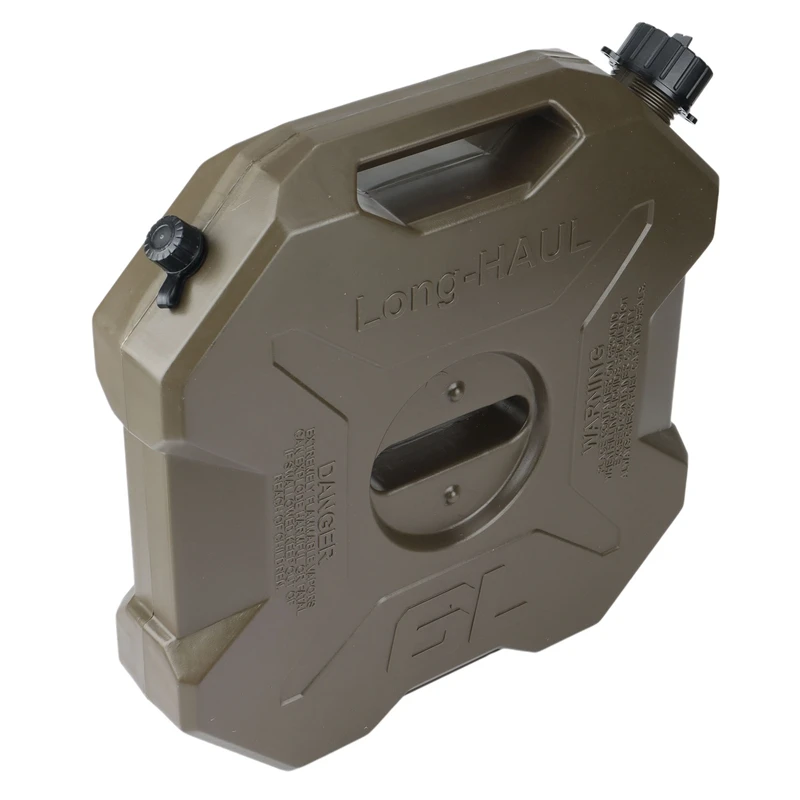 

6L Liter Green ATV UTV Motorcycle Spare Jerry Can Gas Fuel Tank Plastic Petrol Car Container Petrol Tank Canister