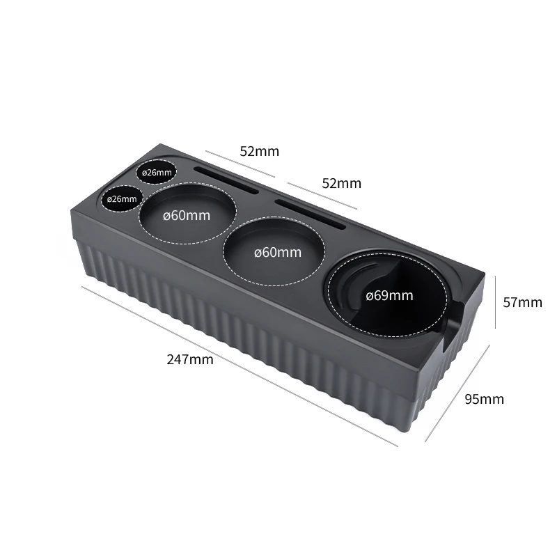 

Станция для вскрытия кофе универсальная 51 мм 54 мм 58 мм держатель для порта эспрессо ABS дистрибьютор для кофе подставка для бариста инструменты