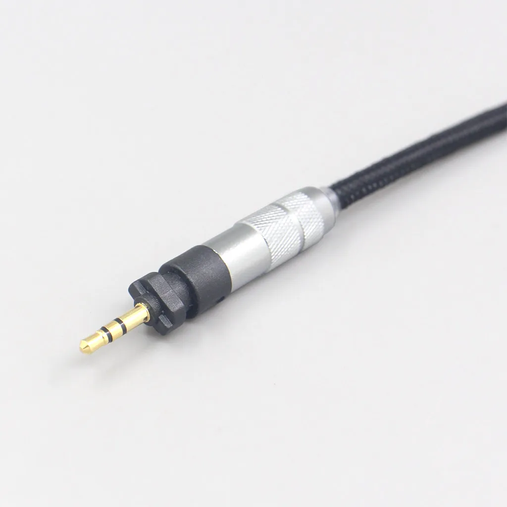Сверхмягкий нейлоновый кабель для наушников OFC Shure SRH840 SRH940 SRH440 SRH750DJ Philips SHP9000 SHP8900