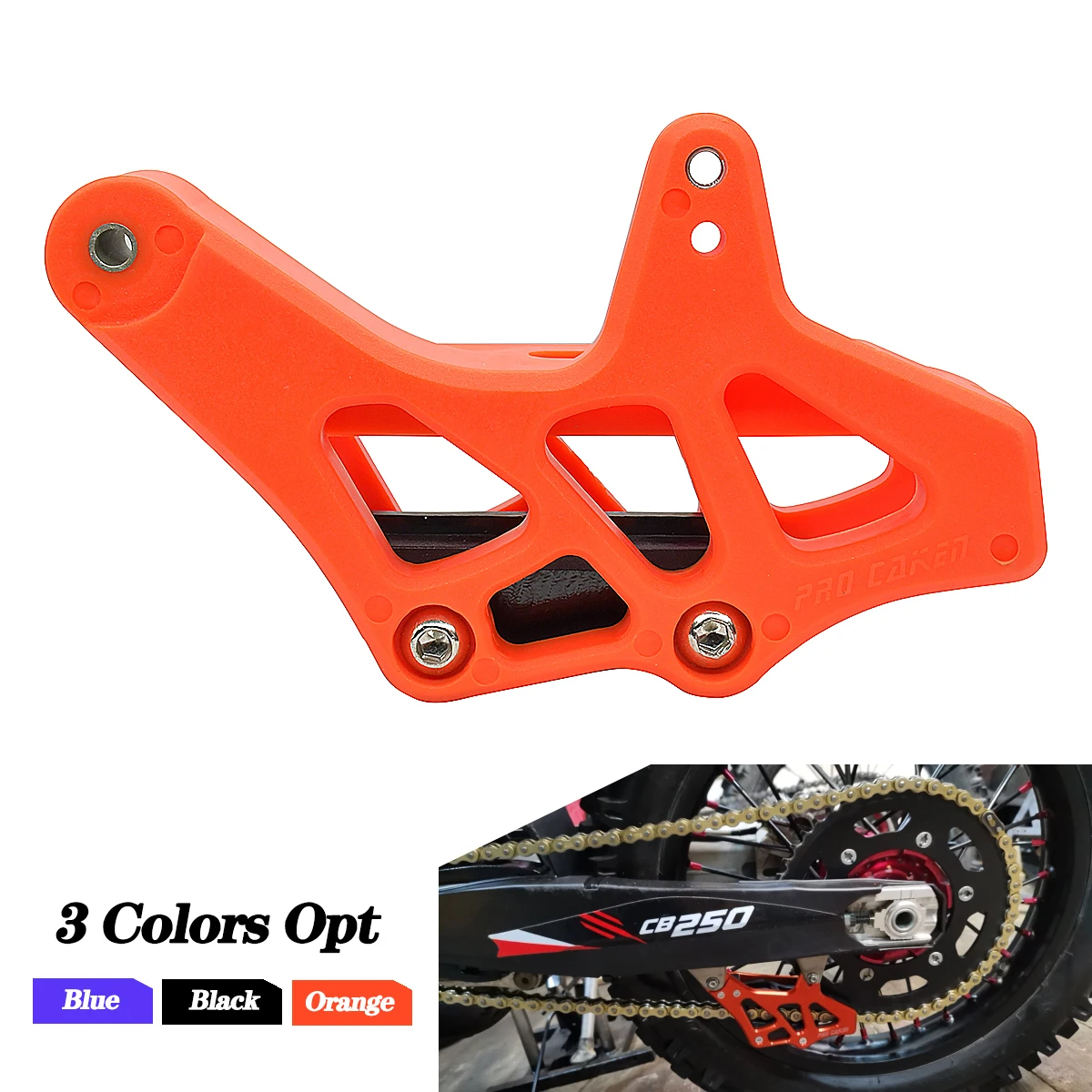 Motorcycle Chain Guide Guard Protection For KTM SX SX-F XC XC-F XC-W XCF-W EXC EXC-F TPI Six Days 125-500 2008-2020 Motocross MX