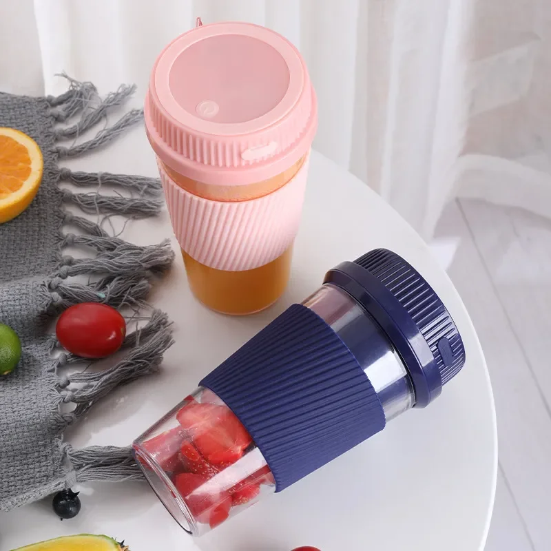 350 мл Мини Портативная электрическая чашка для сока стеклянный блендер легкая