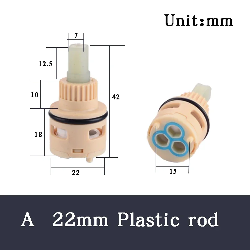 

Душевой клапан, керамический картридж для смесителя, 2/3/4/5-ходовой переключатель для душа, смеситель, запасные части, размеры 22/25/26/33 мм