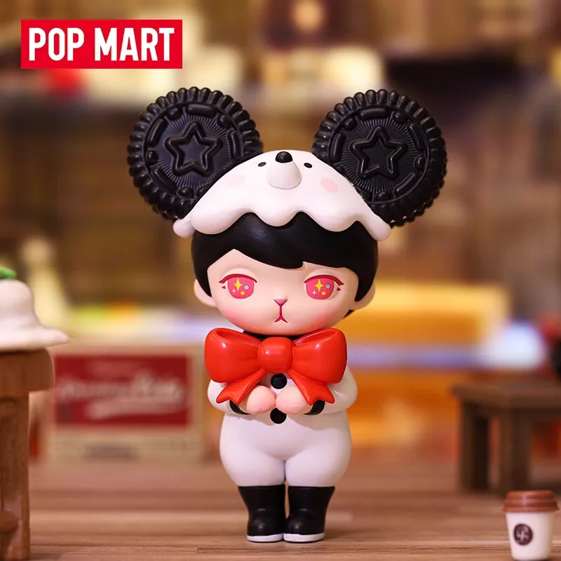 

POP MART Bunny Chinese Zodiac Series Confirmation Blind Box Collection Desktop Decoration Cute Action Kawaii Doll Birthday Gift