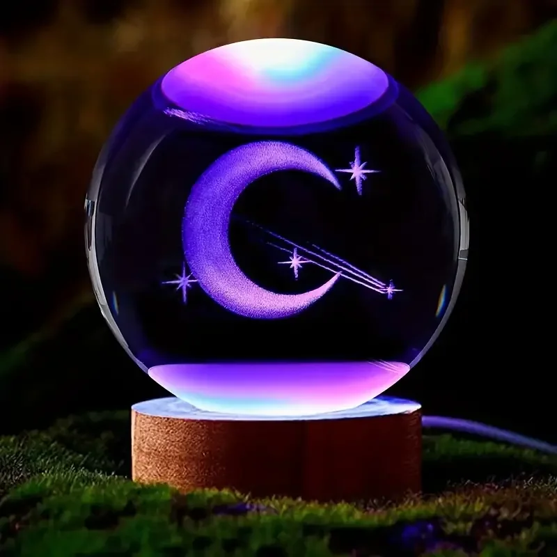 

3D ночник лунный шар