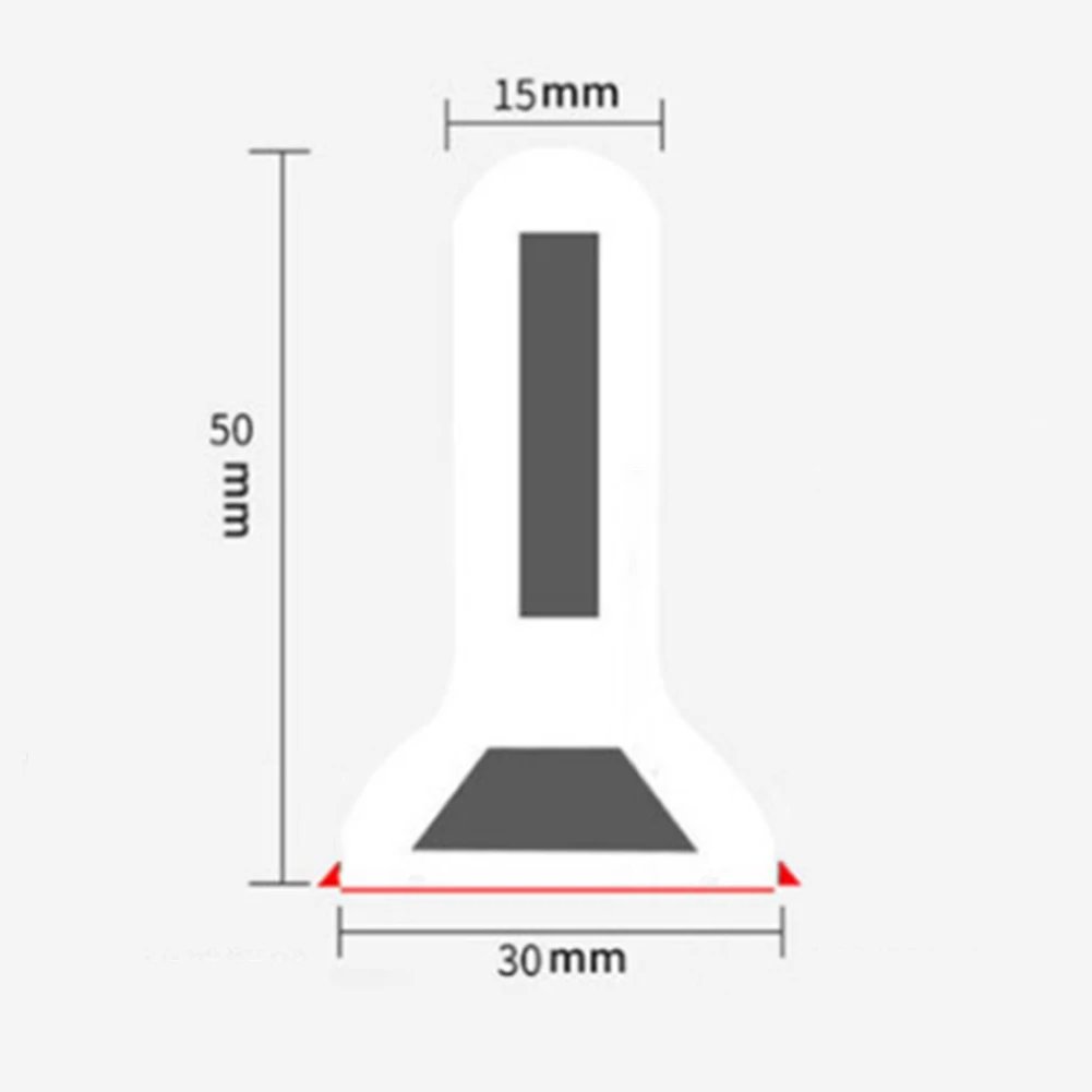 

50MM Collapsible Water Stopper Barrier Water Keeping Strip Dry&Wet Separation Bathroom Kitchen Water Barrier For Curbless Shower