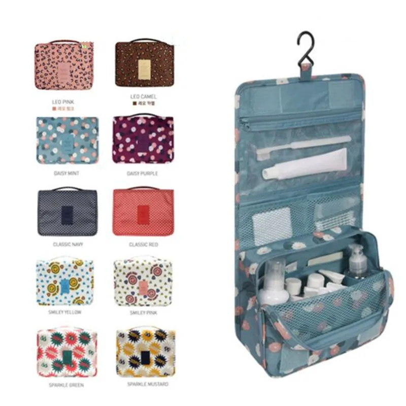 

Multi-function Travel Pouch Waterproof Portable Make Up Bags Toiletry Bag Women Cosmetic Organizer Pouch Hanging Storage Bags