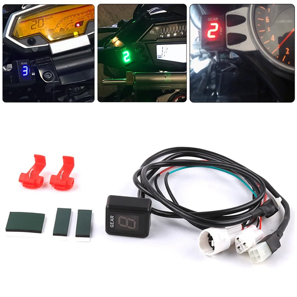 Светодиодный индикатор передачи мотоцикла Plug & play для Yamaha FZS1000 MT01 MT03 Ralder Roadllner Road Star V-Star гарантия XT660