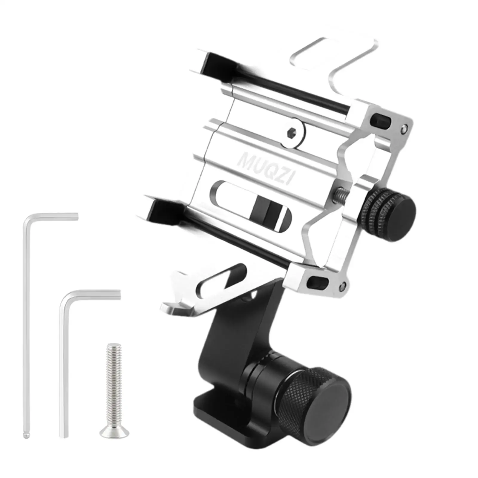 na rowerze uchwyt telefon rowerowy solidny wspornik pięć pazurów mocujących klips do telefonu zacisk kierownicę rowerów szosowych zewnątrz