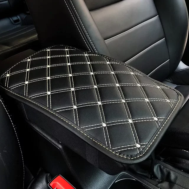 

New Warm Fur Plush Car Armrest Automobile Central Console Armrest Box Cover Arm Rest Box Soft Cushion Universal Fitment
