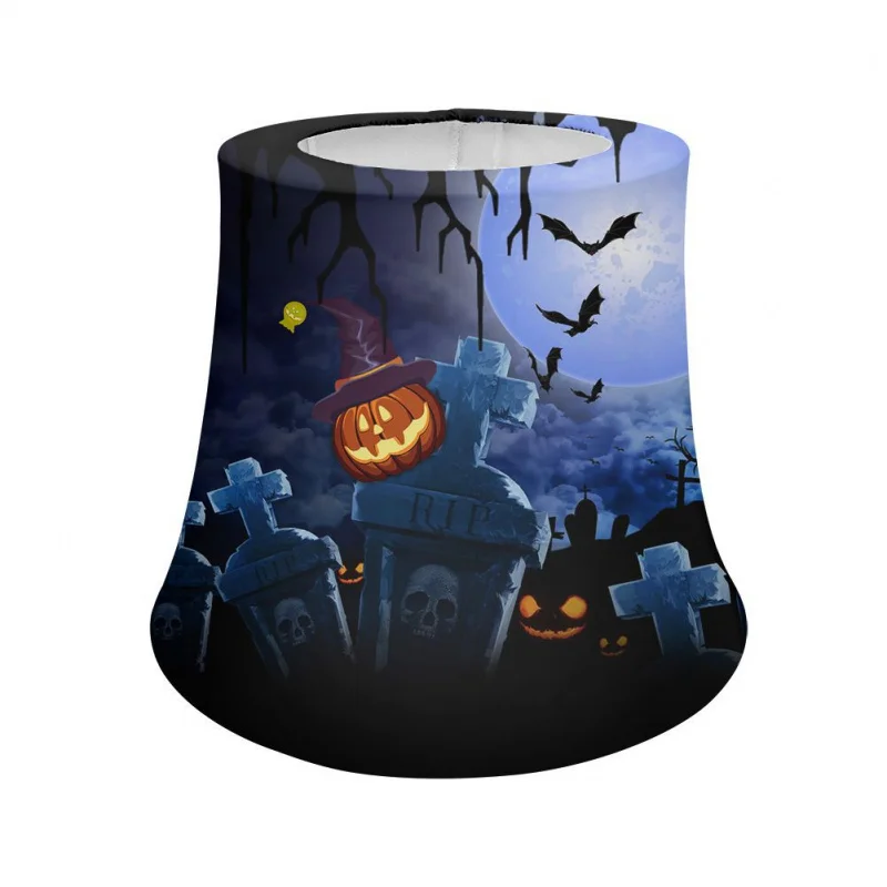 Модный индивидуальный и креативный абажур Wansheng с принтом призраков железной