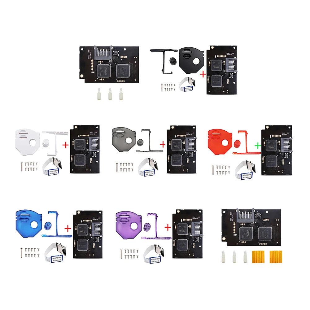

GDEMU V5.20 Optical Drive Simulation Board Module Heat Sink Gaming Accessories Memory Card Installation Kit for SEGA DreamCast