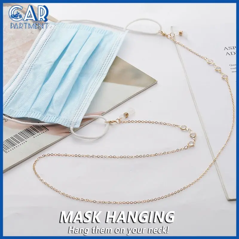 

Fashion Mask Glasses Chains Hanging Rope Face Eyeglasses Chain For Women Retro Metal Sunglasses Lanyards Eyewear Cord Holder