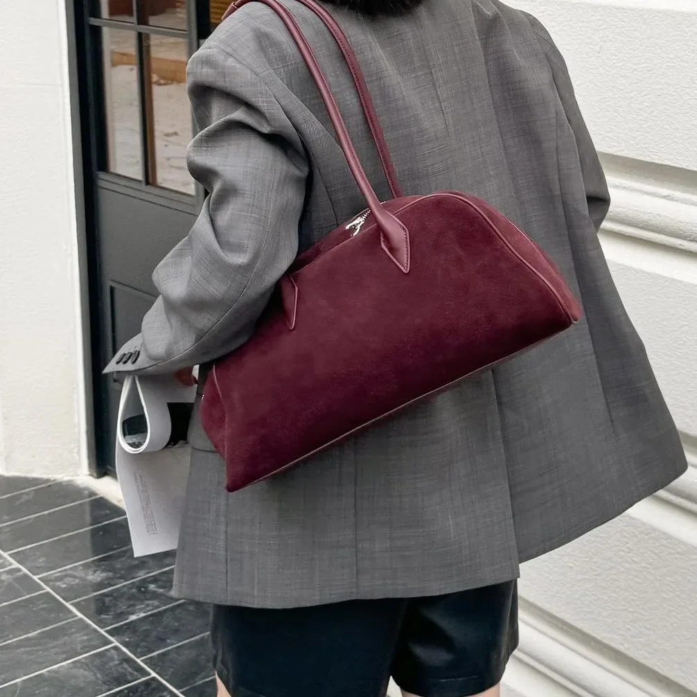 Замшевые сумки Boston