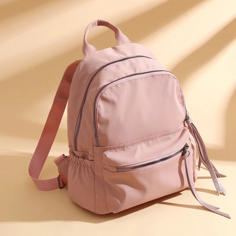 

Нейлоновая сумка на плечо из ткани Оксфорд, Женская удобная Легкая Вместительная дорожная сумка, простой школьный портфель для студентов