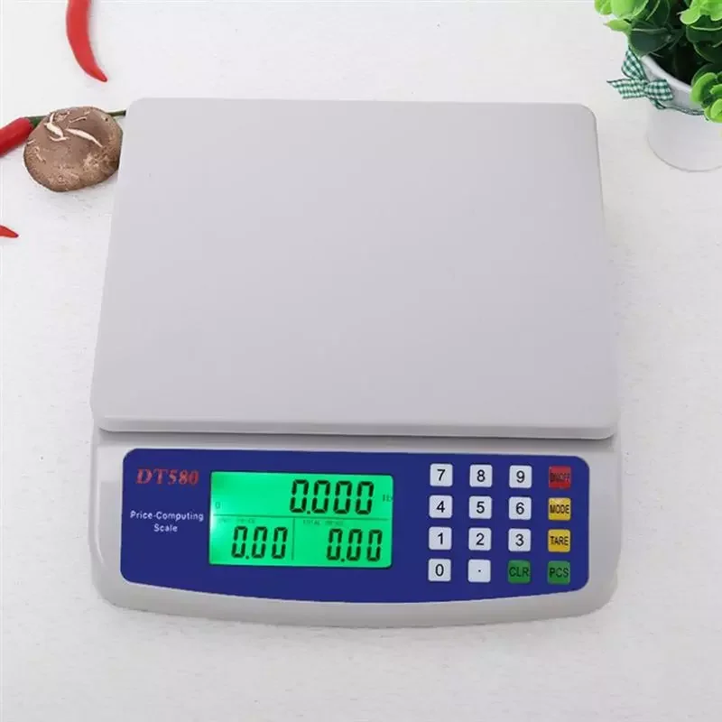 

30KG / 1G Precision Digital Scale Electronic Balance Weight Scale Plastic Weight Scale Accuracy Weight Balance Scales