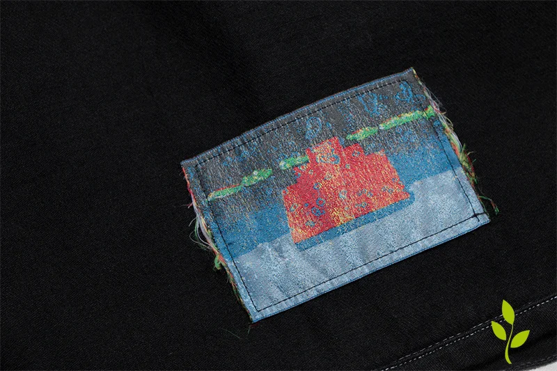 Рисунок 3 - Вареная CE джинсовая куртка с накладными лацканами