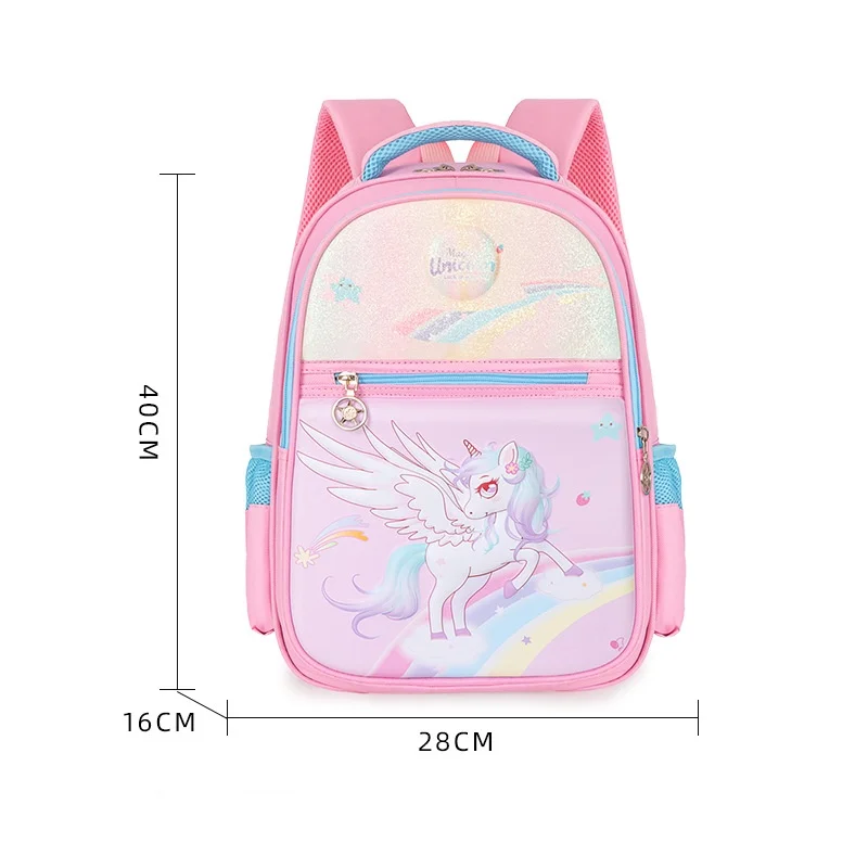 Grade 1-3 Students Girls Mermaid Unicorn Boys Cool Cartoon School Bags 2023 New Children Anime Fashion Backpacks High-capacity
