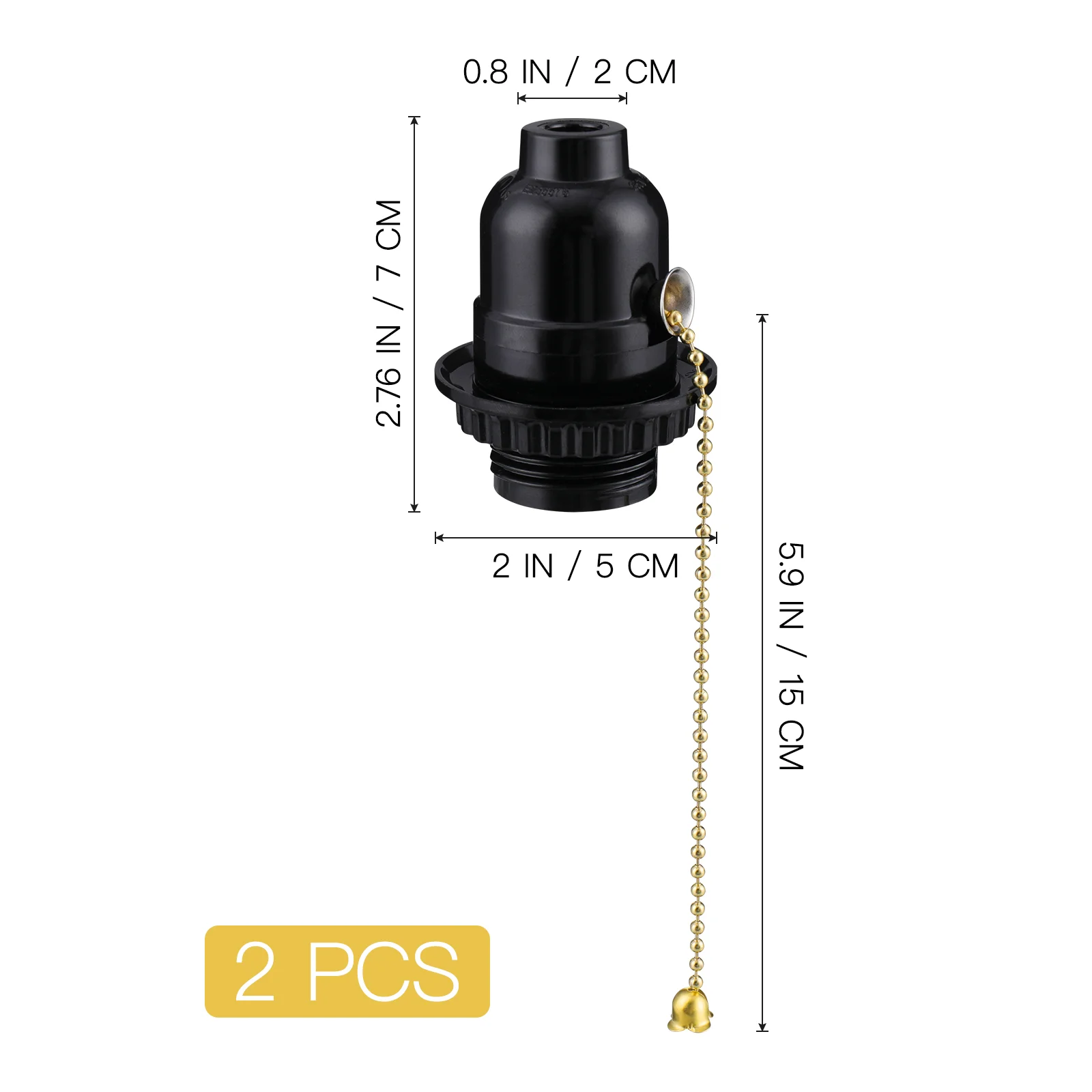 Mobestech 2 шт. пластиковые цоколи для ламп адаптер E27 держатель лампы подвесной винт