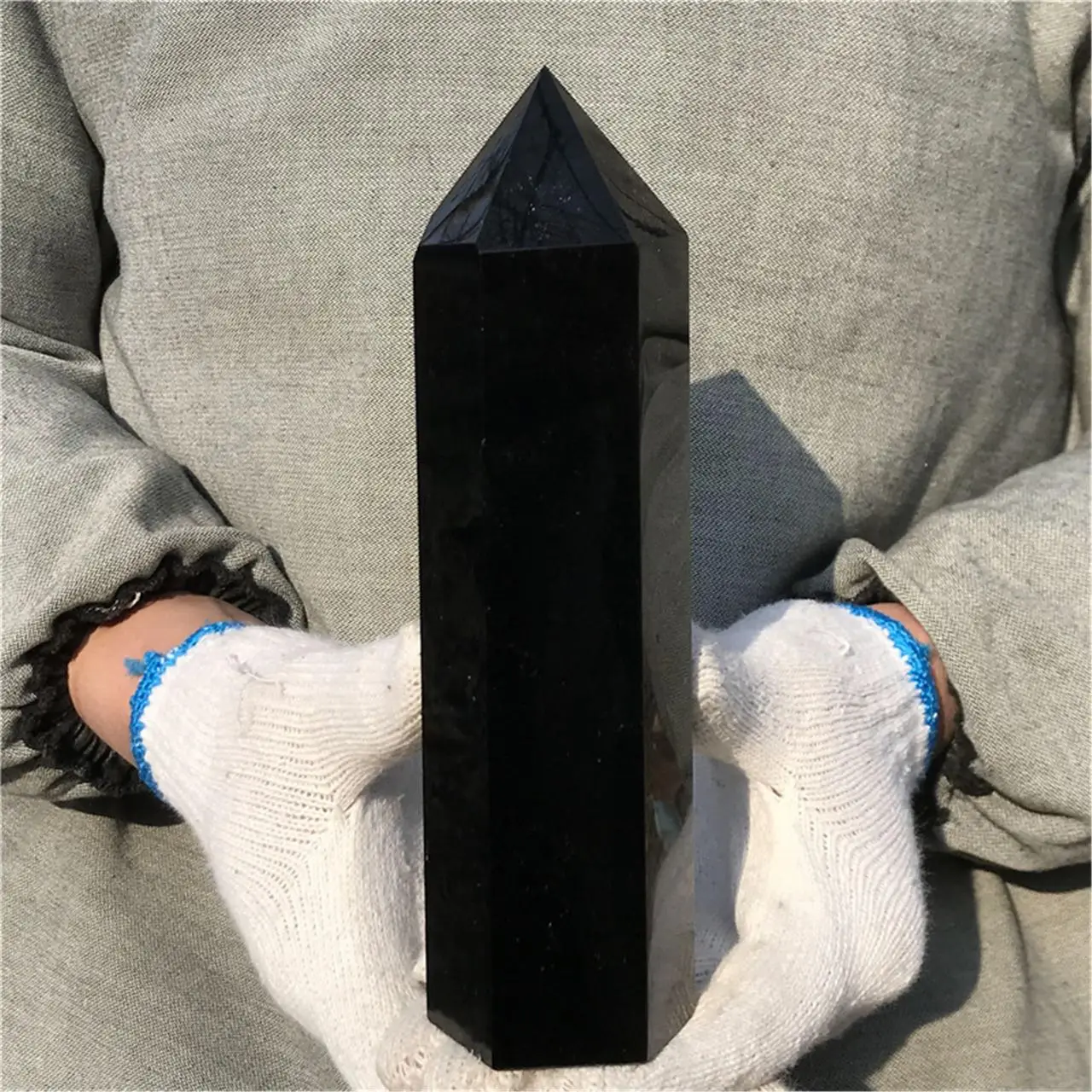 

400-500 г верхняя натуральная фотолампа, обелиск кварцевой палочки, исцеление точки башни