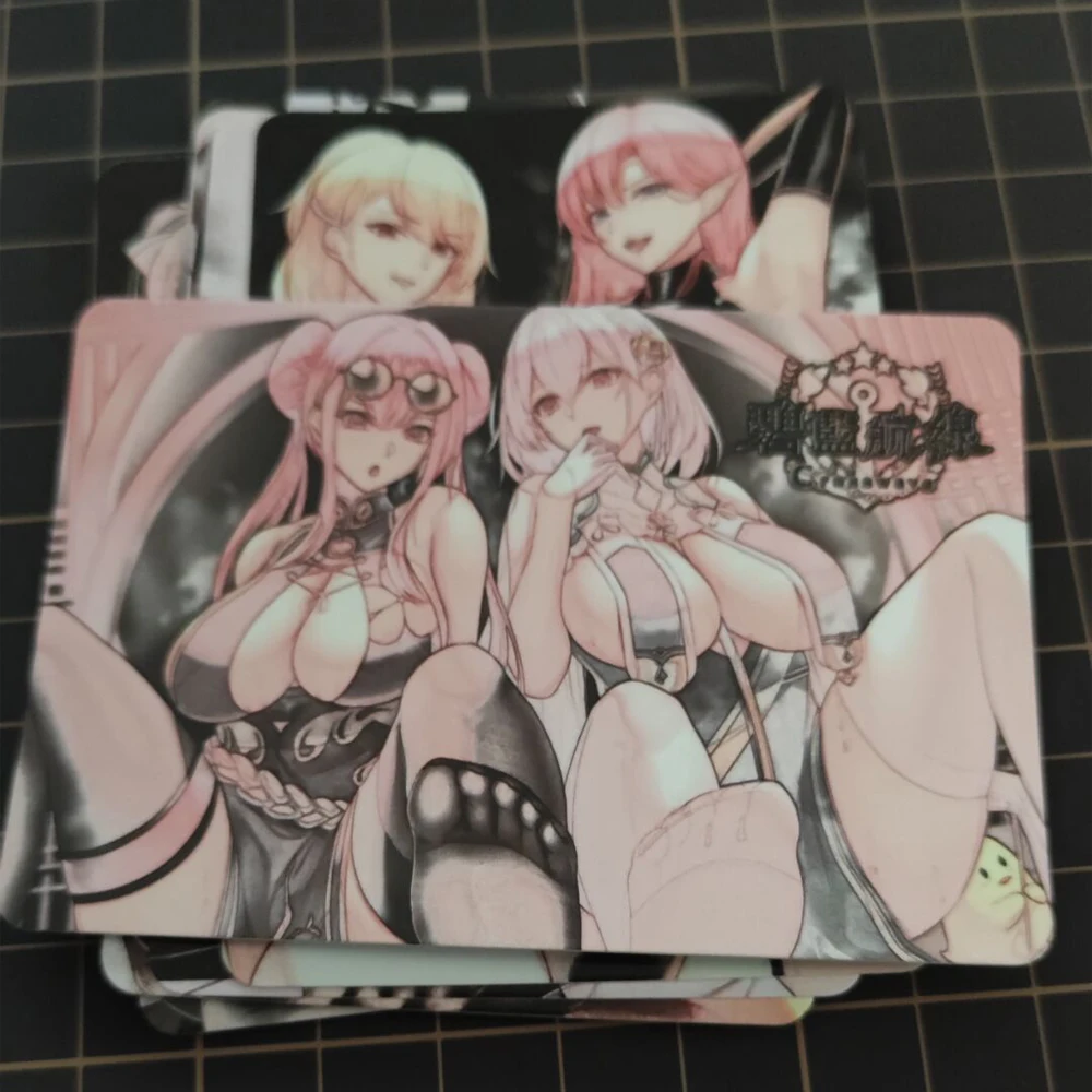 8 шт./компл. карты-вспышки для аниме-игр кавайные Аниме | Коллекционные игральные