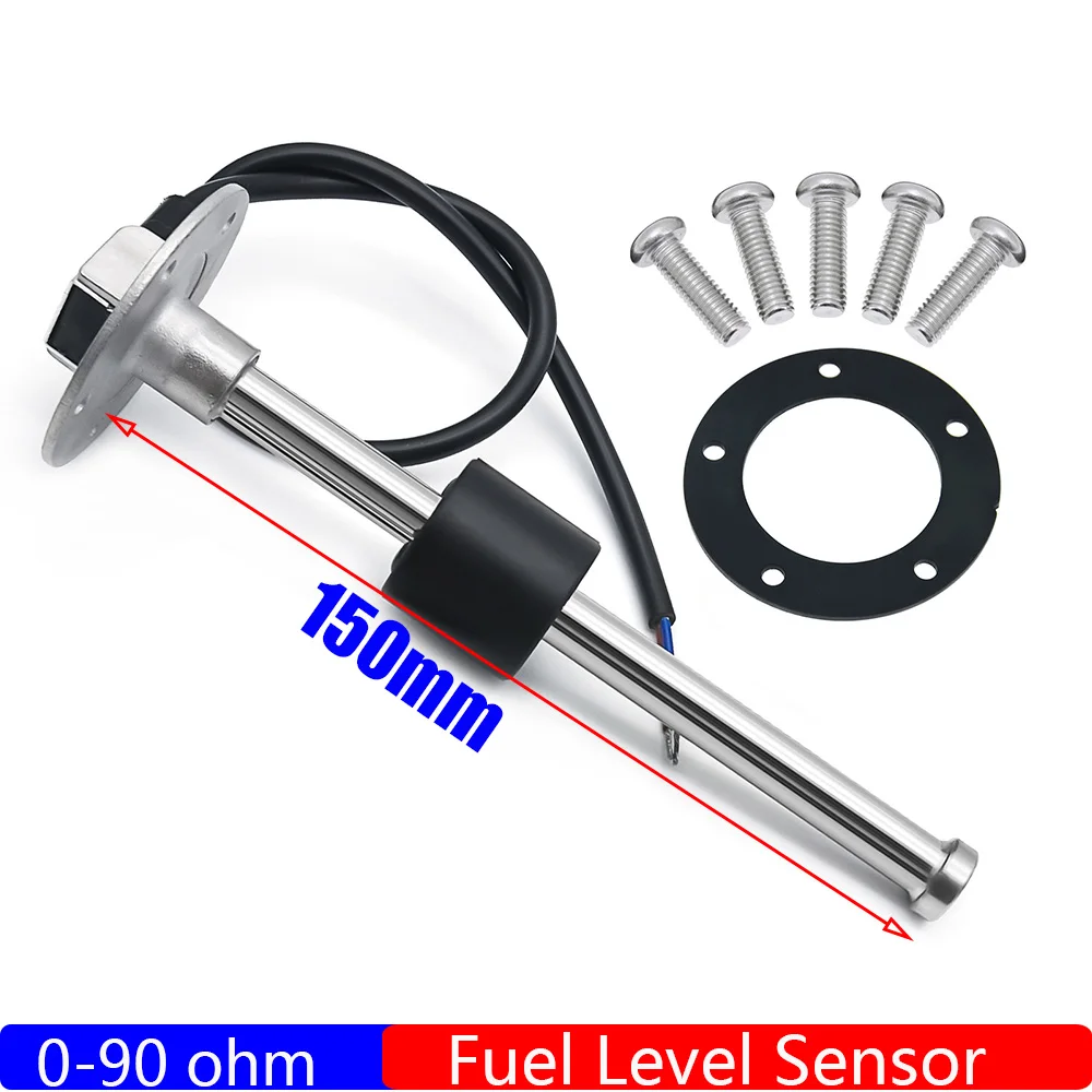 

Датчик уровня топлива 0-90 Ом, 100-600 мм, из нержавеющей стали, 9-32 В