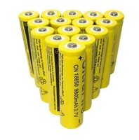 10pcsset 18650 battery 3 7v 9800mah rechargeable liion battery for led flashlight torch batery litio battery