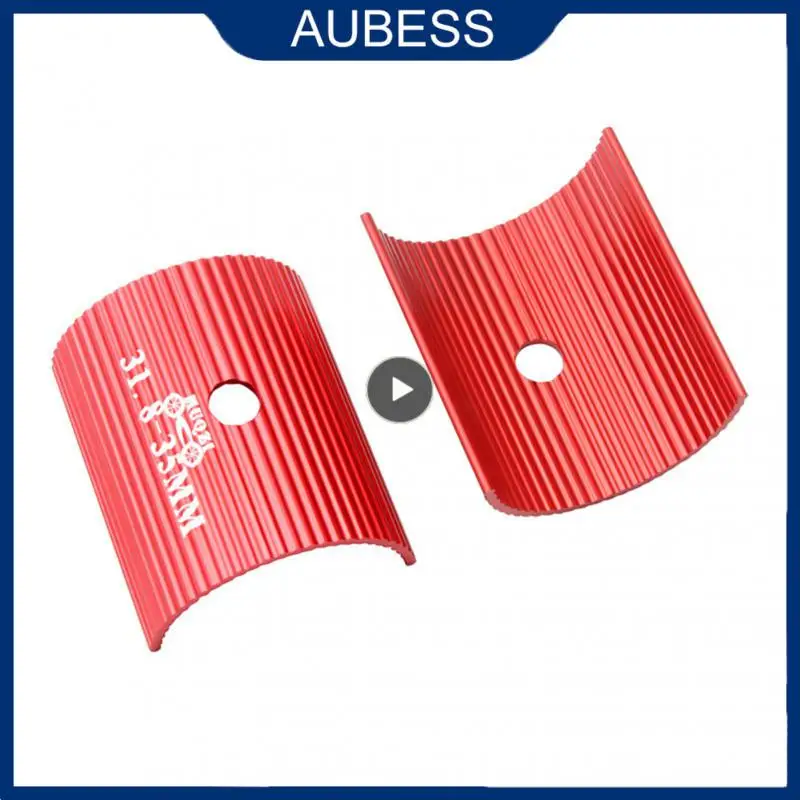 

1 Pair Bicycle Handlebar Shim 25.4 Turn 31.8mm 31.8 Turn 35mm Bike Stem Gasket Bicycle Reducer Adjust Adapter Aluminum Alloy