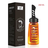 1 pc 260ml hair gel oil salon styling well cared styled hair styling with hair modelling comb for men all hair types beauty