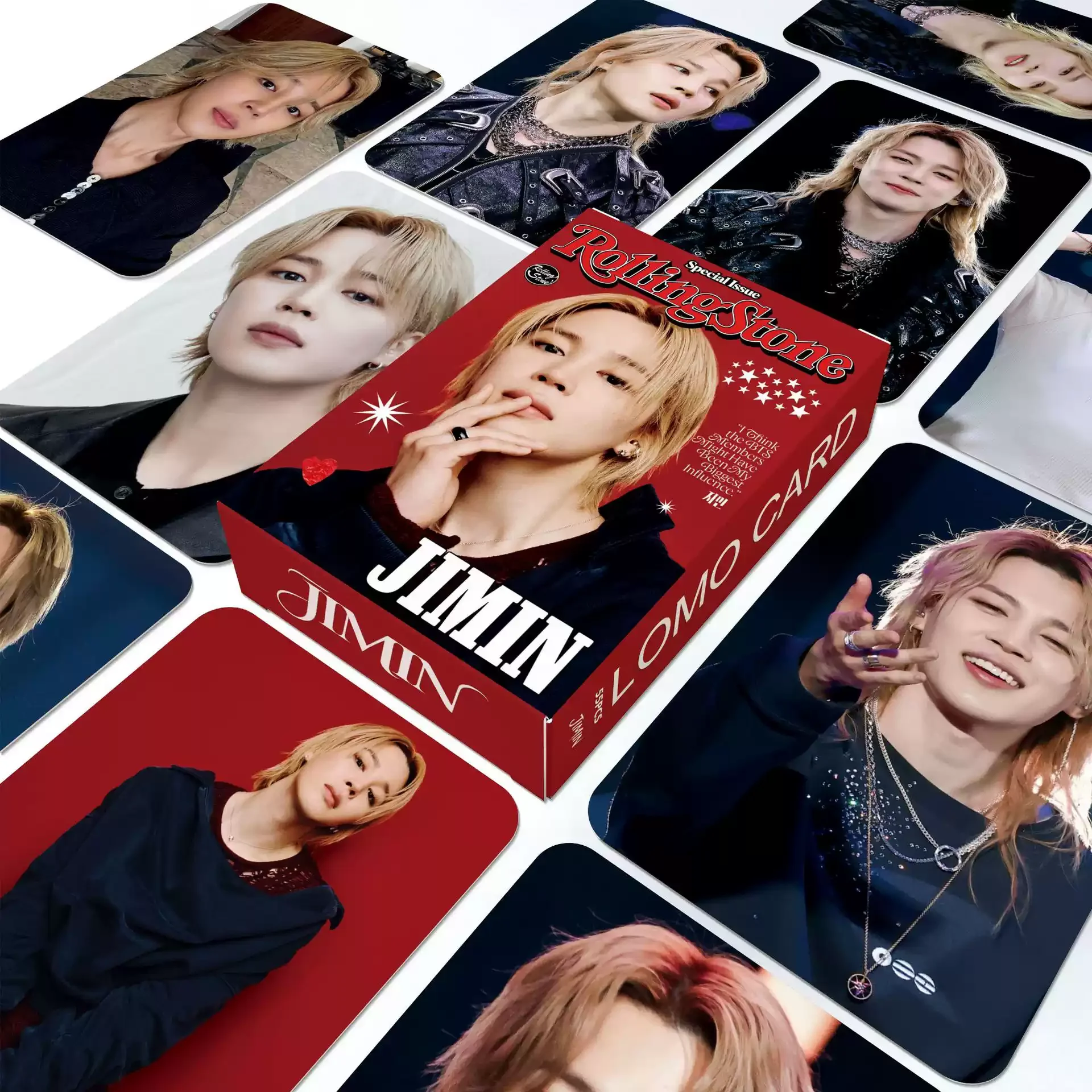 Фото В наличии 55 шт. коллекционных карточек Boy Band Lomo Cards V JK JIMIN JIN JHOPE SUGA RM HD Photocards Kpop Idol Photo Cards для фанатов №2