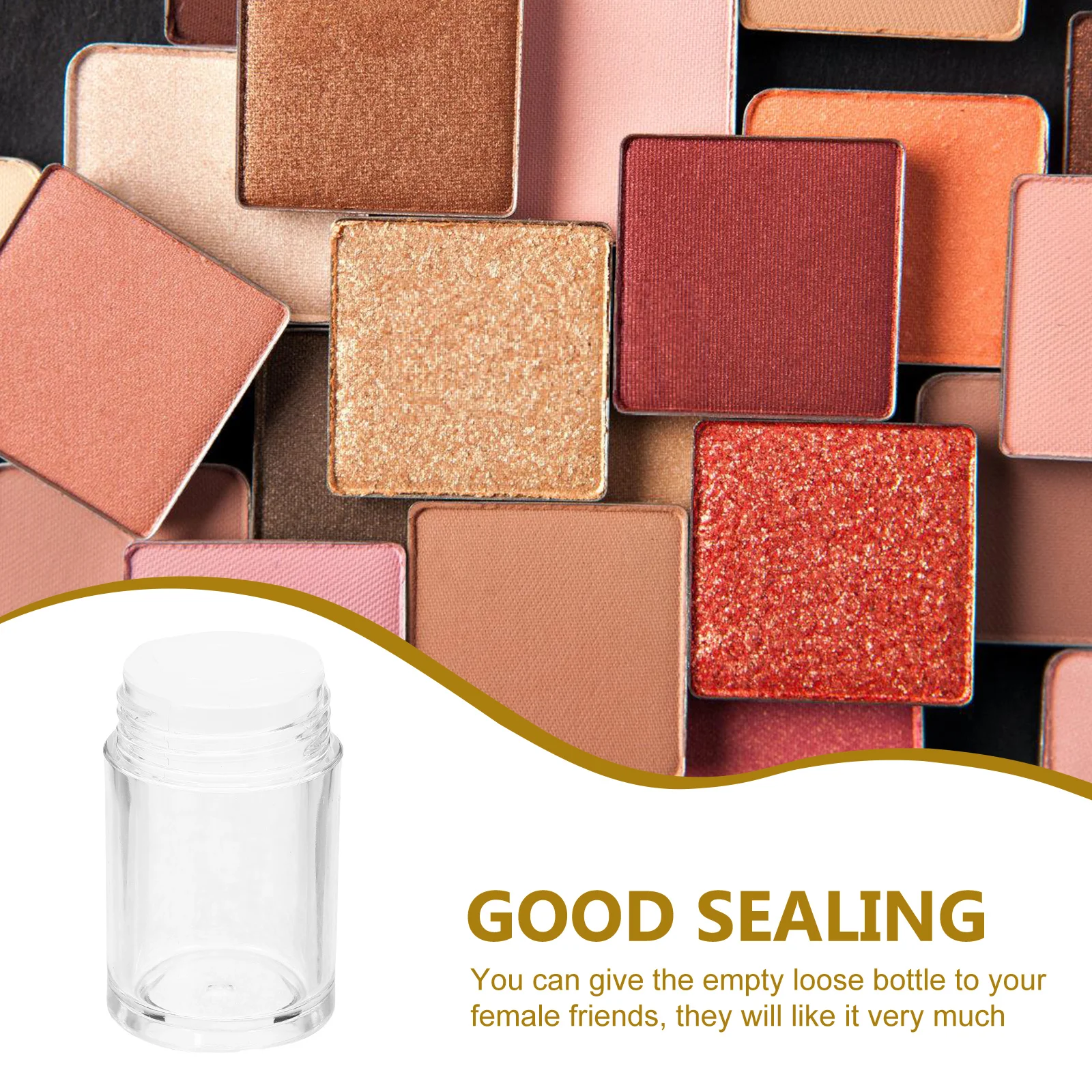 6 шт. рассыпчатая бутылка для пудры пластиковый контейнер дополнительная