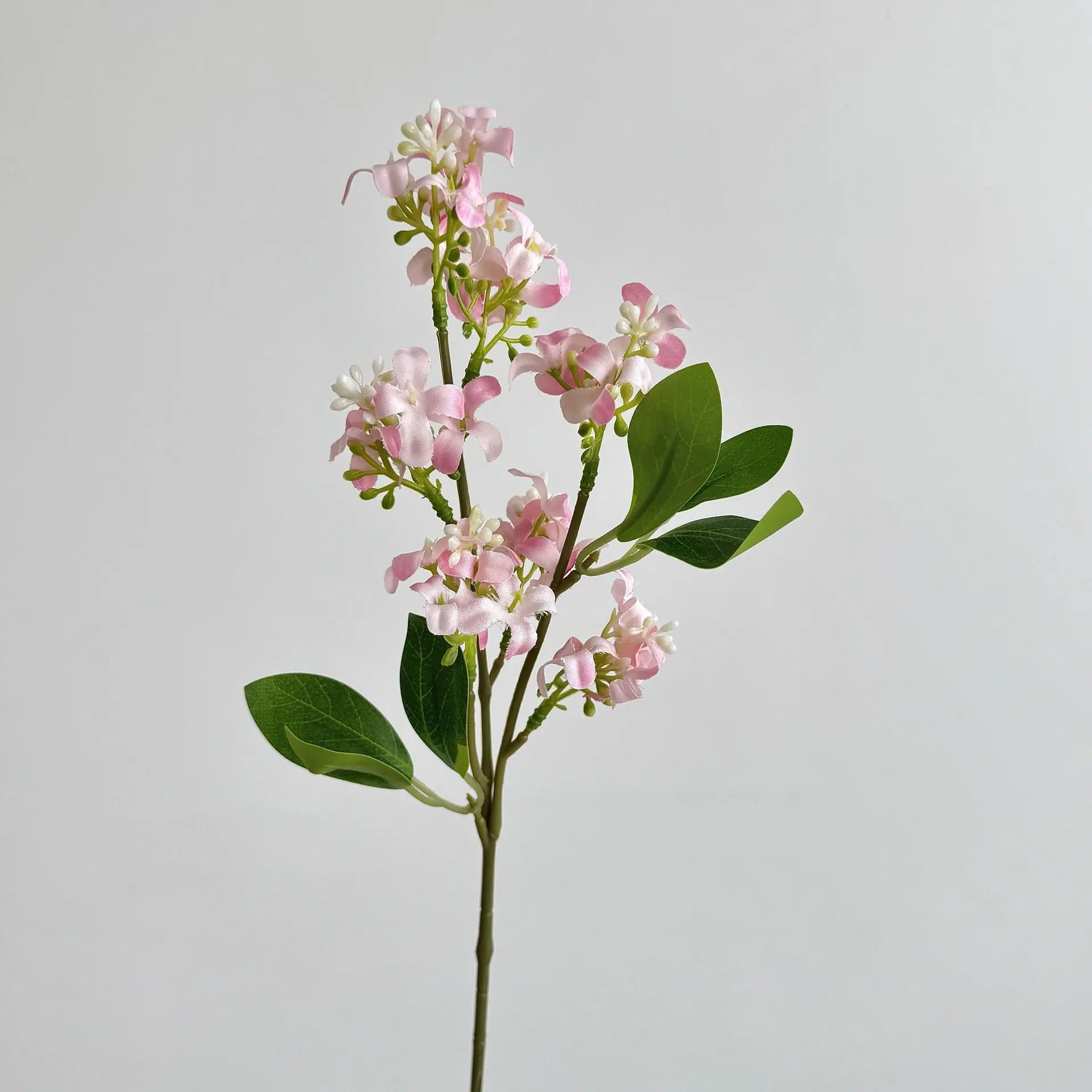 

15-дюймовый искусственный букет османтуса, искусственные цветы, высокое качество, сиреневый домашний декор, украшение для гостиной, свадебного мероприятия