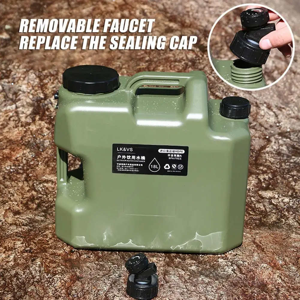 Мешки для воды пикника на открытом воздухе 18 л с краном |