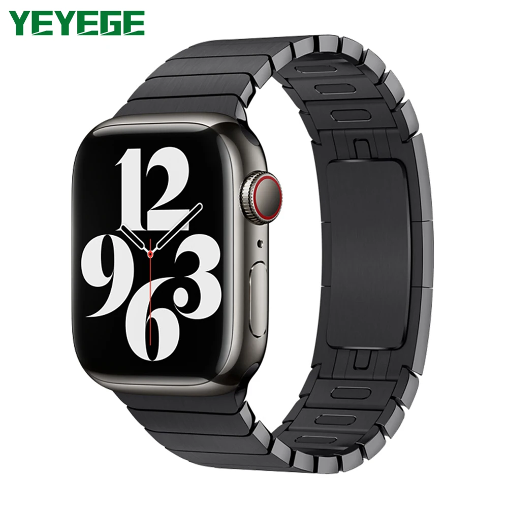 

Ultra-thin Stainless Steel Wristband for Apple Watch Band 45mm 41mm 44mm 40mm 42mm 38mm Strap for iWatch SE 7 6 5 4 3 Bracelet