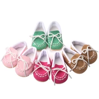 one piece kawaii autumn and winter warm doll shoes for 43cm boy american doll 18inch doll accessories free shipping