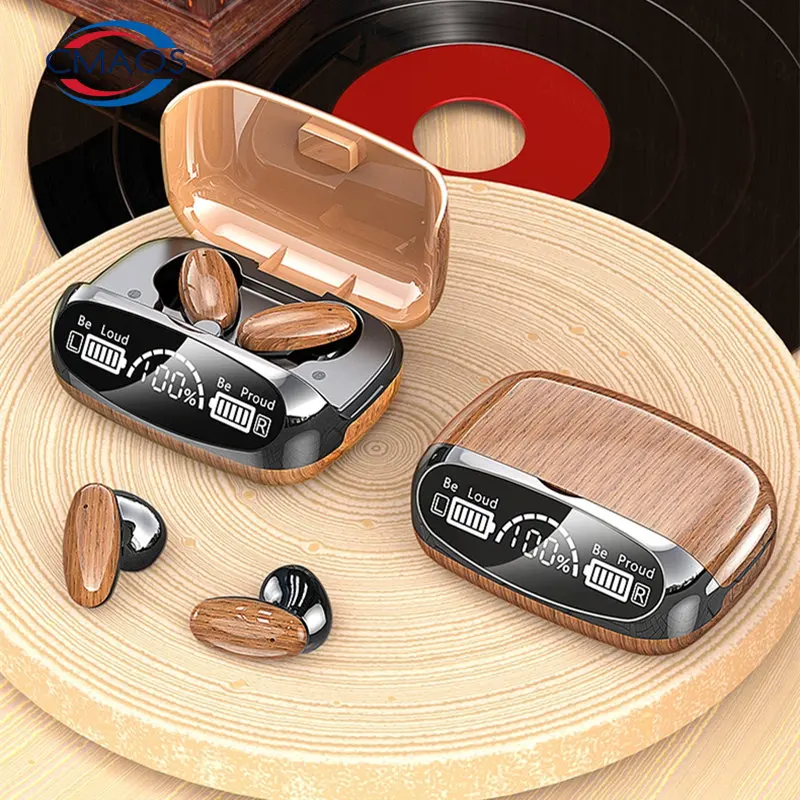 

M35 TWS Wireless Earphones Bluetooth 5.2 Headphones Stereo Noise Reduction Bass Touch Control In-ear Headsets With Microphone