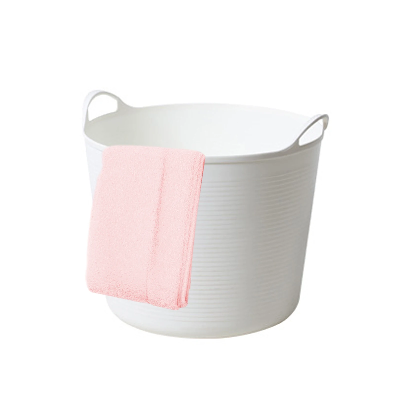 

Telescopic Foldable Laundry Basket With Handle Bathroom Dirty Clothes Storage Box Rack PP Hollow Hamper Sundries Organizer