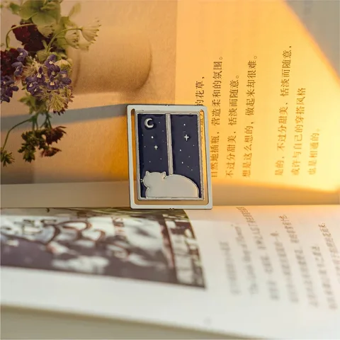 Металлическая винтажная закладка