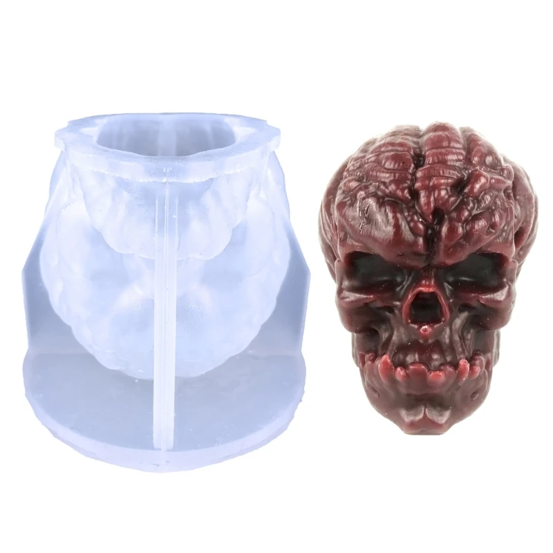 

Силиконовые формы для поделок, формы для мыла в форме черепа на Хэллоуин, формы для свечей, формы для десерта, мусса, гаджет для